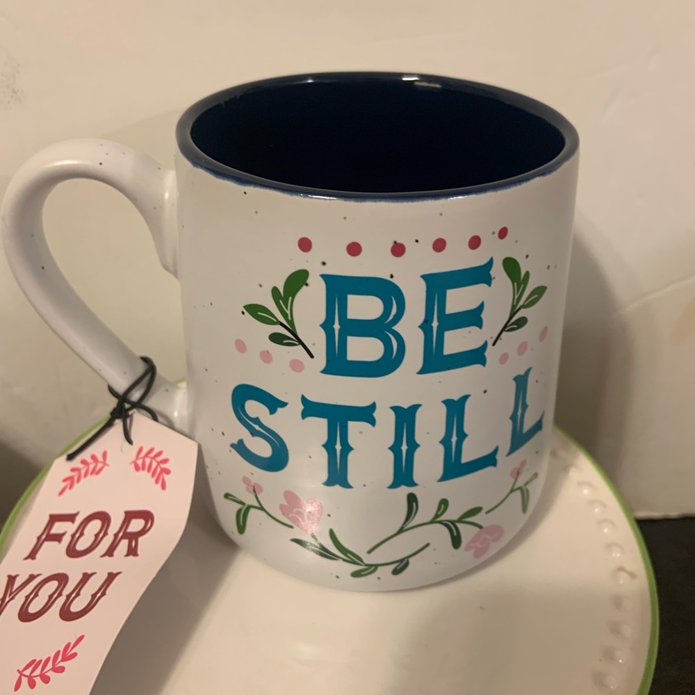 Be Still Ceramic mug by Sheffield home